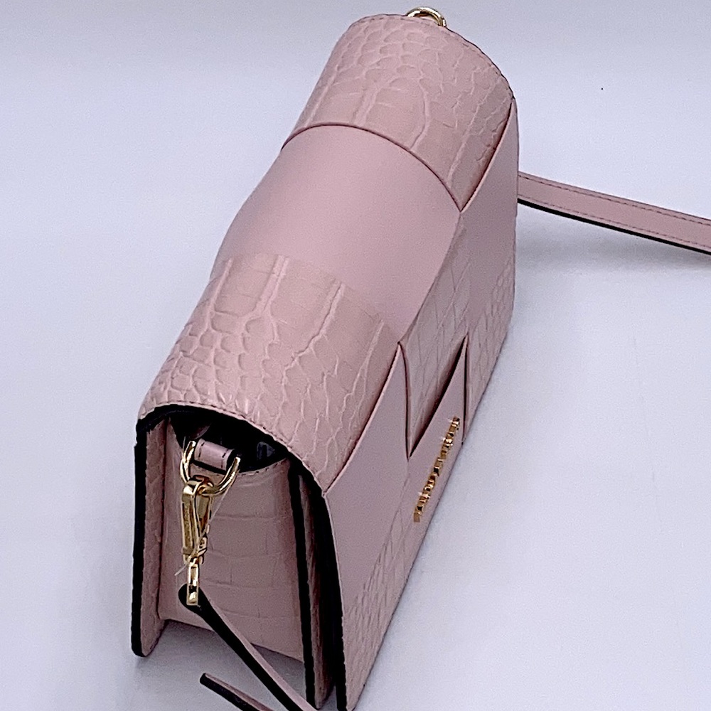 MICHAEL KORS MERCER SM CLUTCH XBODY POWDER BLUSH - Picture 7 of 16